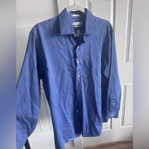Van Heusen Men's Cobalt Blue Dress Shirt